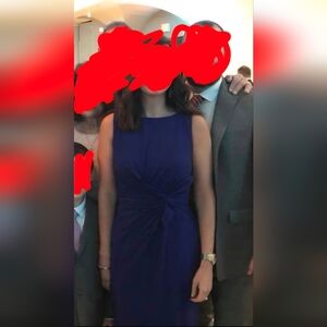 Ralph Lauren Royal Blue Midi Dress